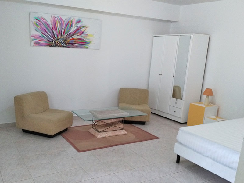 Appartement F1 en location à Saint-François en Guadeloupe